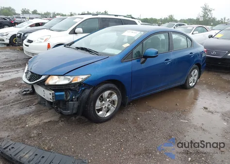 2013 Honda Civic Lx z USA, uszkodzony, nr VIN 19XFB2F52DE096262